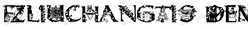 FZLiuChangTiS DemiBold字体转换